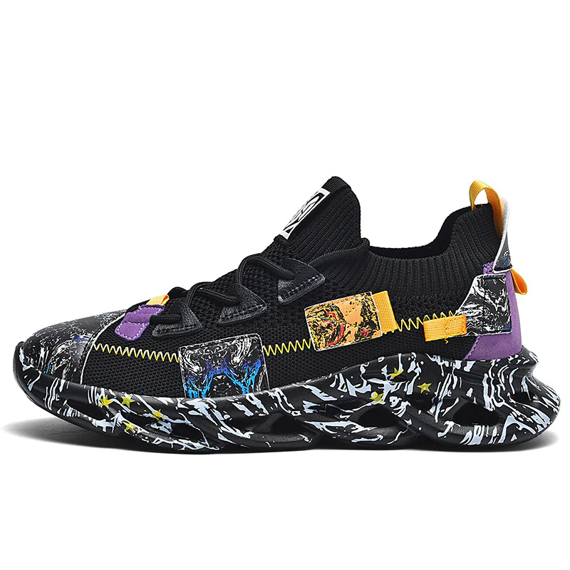 Damen Sportliche High-Tech Sneakers mit dynamischem Sohlenprofil Heidi Mode - Image 8