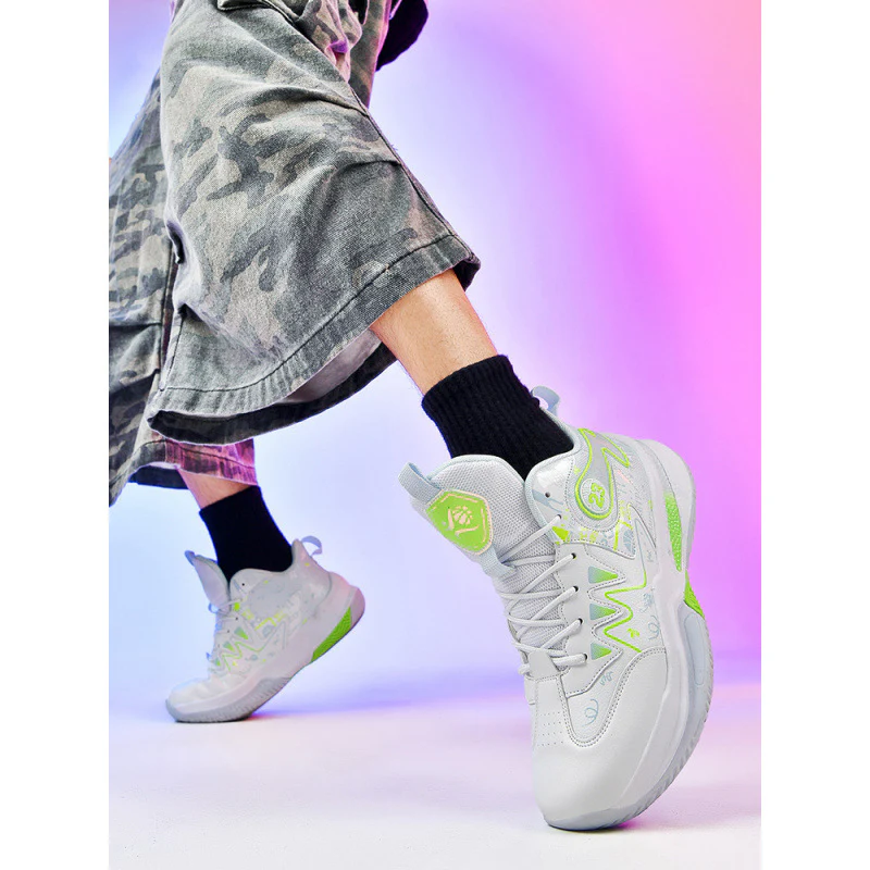 Damen Sportliche High-Top Basketball-Sneaker mit atmungsaktiver Mesh-Oberfläche und dämpfendem Fußbett Heidi Mode - Image 4