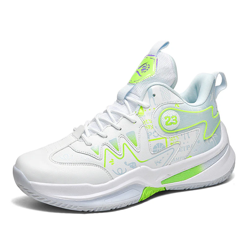 Damen Sportliche High-Top Basketball-Sneaker mit atmungsaktiver Mesh-Oberfläche und dämpfendem Fußbett Heidi Mode - Image 5
