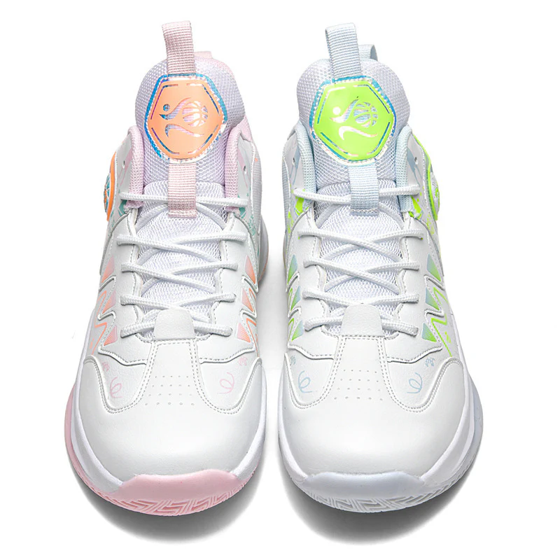 Damen Sportliche High-Top Basketball-Sneaker mit atmungsaktiver Mesh-Oberfläche und dämpfendem Fußbett Heidi Mode - Image 6