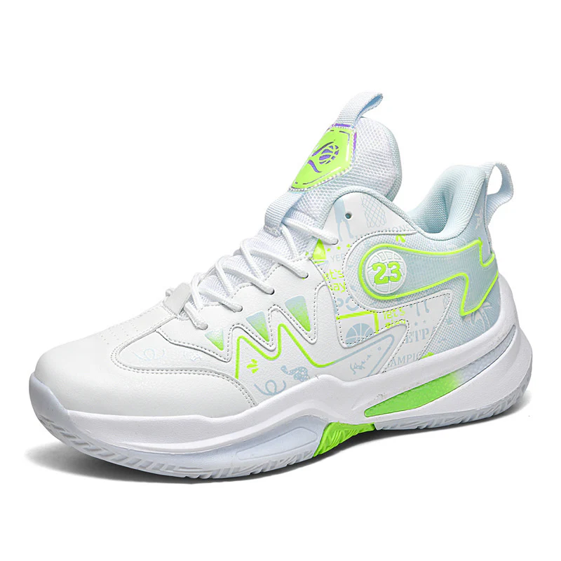 Damen Sportliche High-Top Basketball-Sneaker mit atmungsaktiver Mesh-Oberfläche und dämpfendem Fußbett Heidi Mode - Image 9