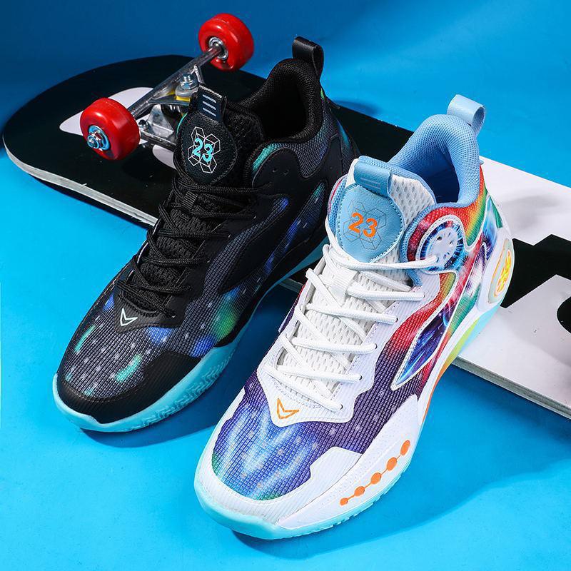 Damen Sportliche High-Top Basketball-Sneaker mit atmungsaktiver Oberflächenstruktur und innovativem Dämpfungssystem Heidi Mode - Image 4