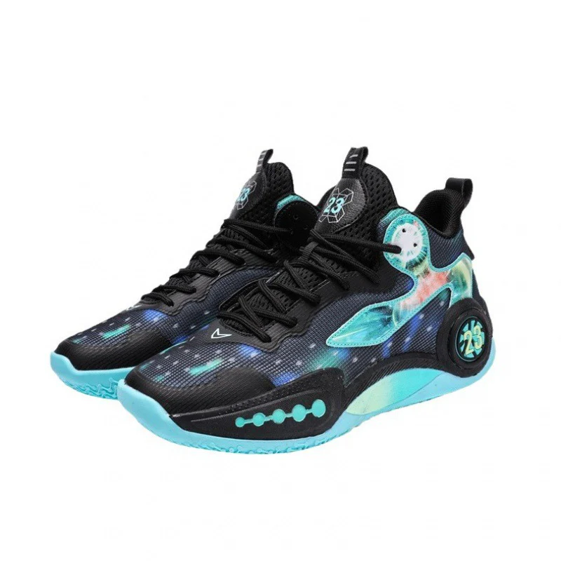 Damen Sportliche High-Top Basketball-Sneaker mit atmungsaktiver Oberflächenstruktur und innovativem Dämpfungssystem Heidi Mode - Image 5