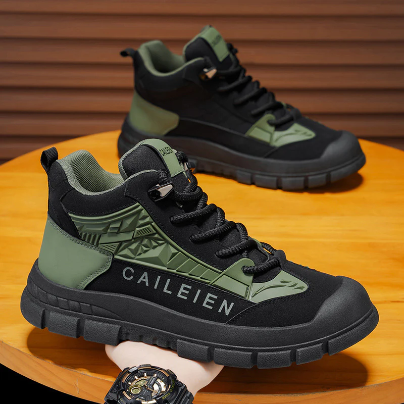 Damen Sportliche High-Top Schuhe mit rutschfester Sohle und robustem Design Heidi Mode - Image 3