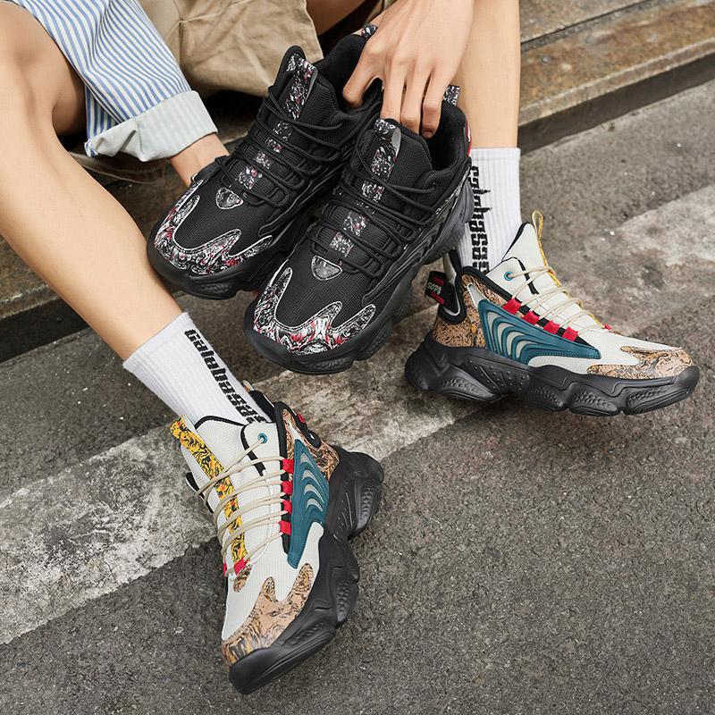 Damen Sportliche High-Top Sneaker mit innovativer Dämpfungstechnologie und atmungsaktivem Design Heidi Mode - Image 3