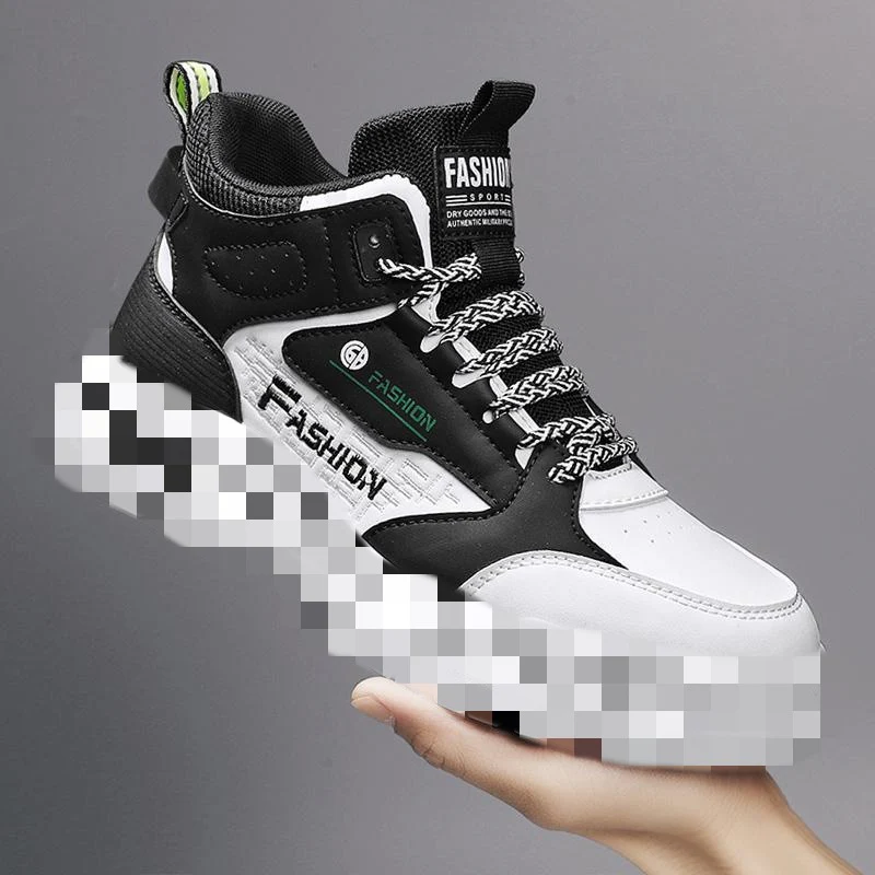 Damen Sportliche High-Top Sneaker mit modernem Sohlenprofil Heidi Mode - Image 6