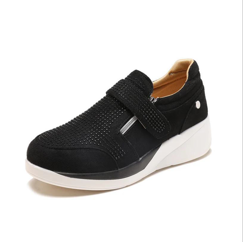 Damen sportliche High-Top Sneaker mit modischem Reißverschluss Heidi Mode - Image 5