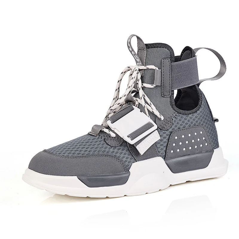 Damen Sportliche High-Top Sneaker mit verstellbarem Riemensystem Heidi Mode - Image 6