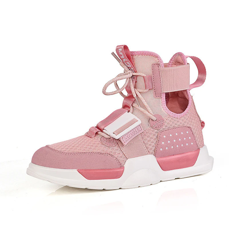 Damen Sportliche High-Top Sneaker mit verstellbarem Riemensystem Heidi Mode - Image 9