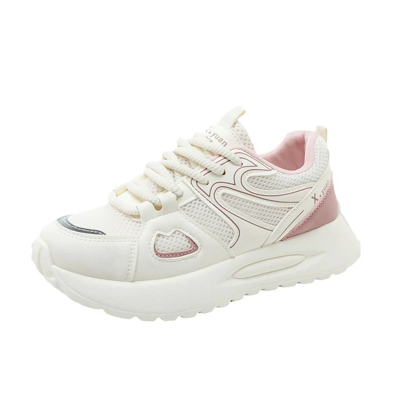 Damen Sportliche High-Top Sneakers mit atmungsaktivem Mesh-Obermaterial und dämpfender Sohle Heidi Mode - Image 5