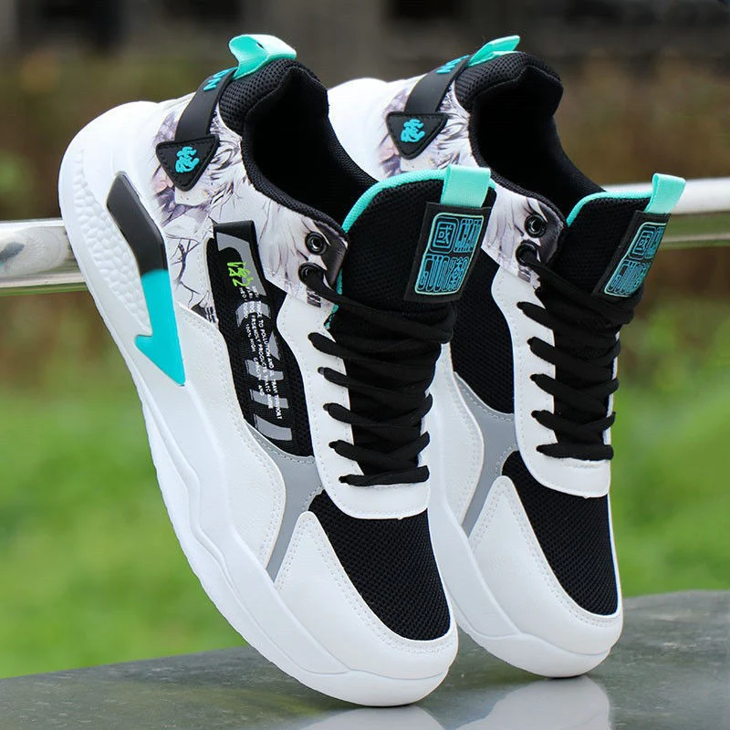Damen Sportliche High-Top Sneakers mit atmungsaktivem Mesh-Obermaterial und stabilisierendem Halt Heidi Mode