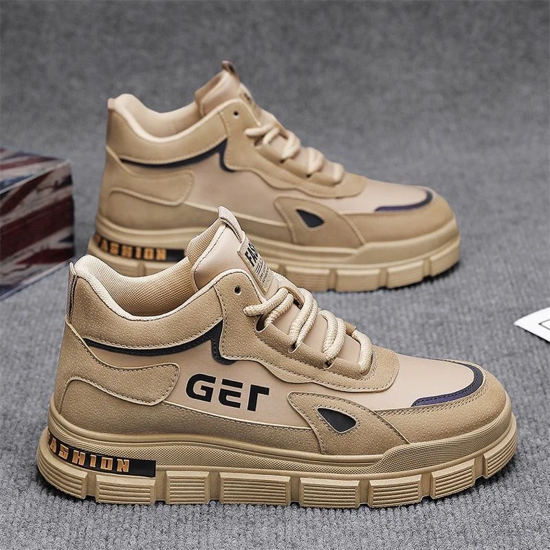 Damen Sportliche High-Top Sneakers mit atmungsaktivem Obermaterial und rutschfester Sohle Heidi Mode