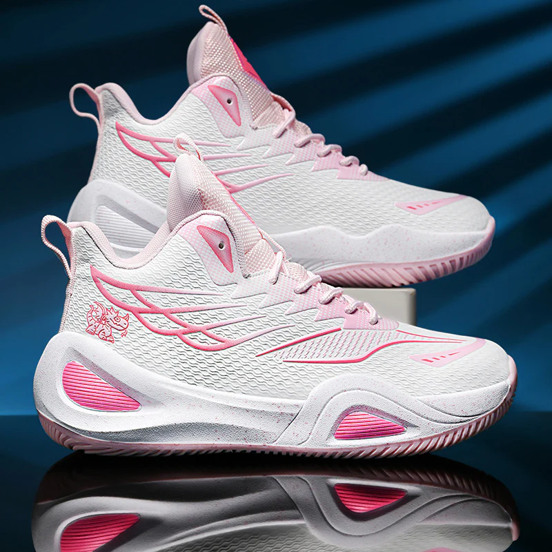 Damen Sportliche High-Top Sneakers mit atmungsaktiver Mesh-Oberfläche und dämpfendem Fußbett Heidi Mode - Image 8
