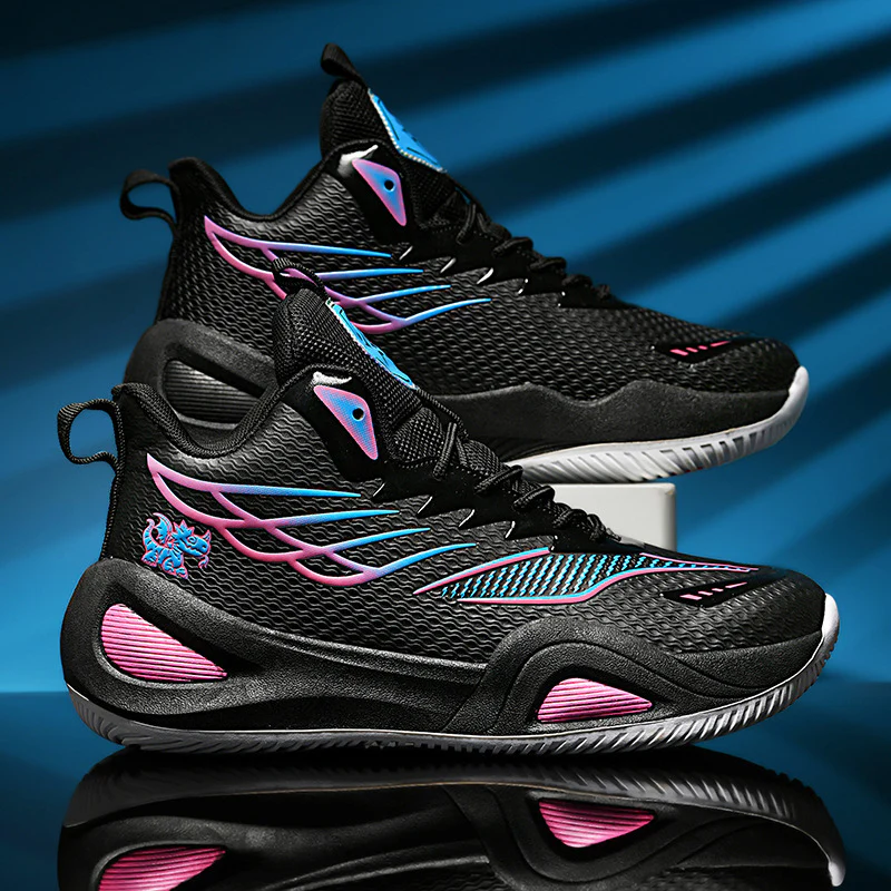 Damen Sportliche High-Top Sneakers mit atmungsaktiver Mesh-Oberfläche und dämpfendem Fußbett Heidi Mode - Image 9