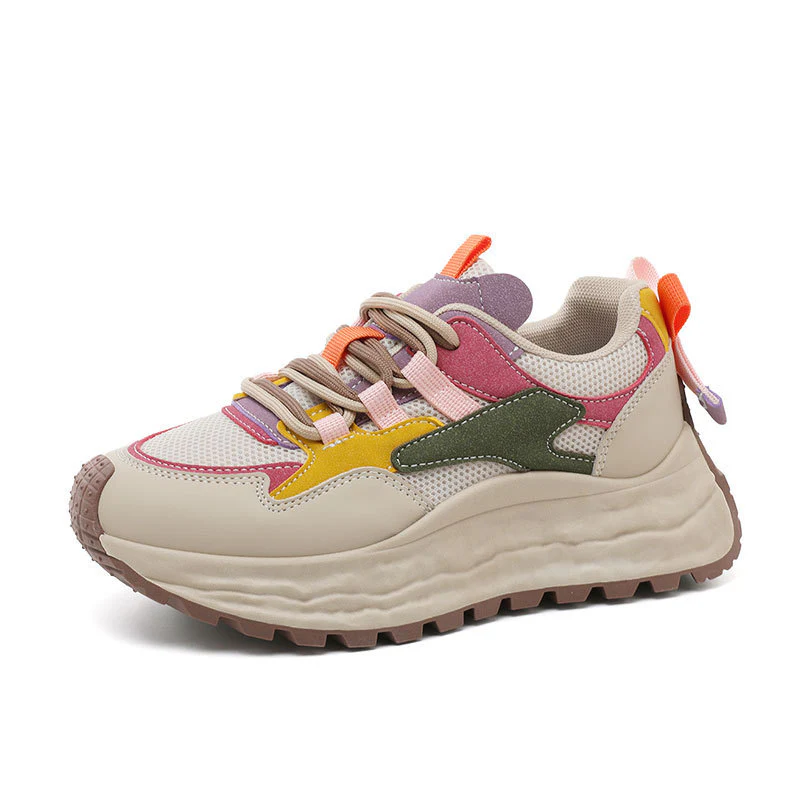 Damen Sportliche High-Top Sneakers mit atmungsaktiver Mesh-Oberfläche und rutschfester Sohle Heidi Mode - Image 5