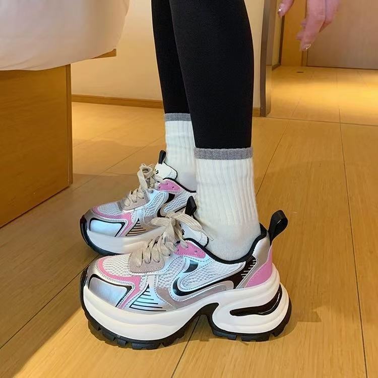 Damen Sportliche High-Top Sneakers mit dämpfendem Sohlenprofil Heidi Mode