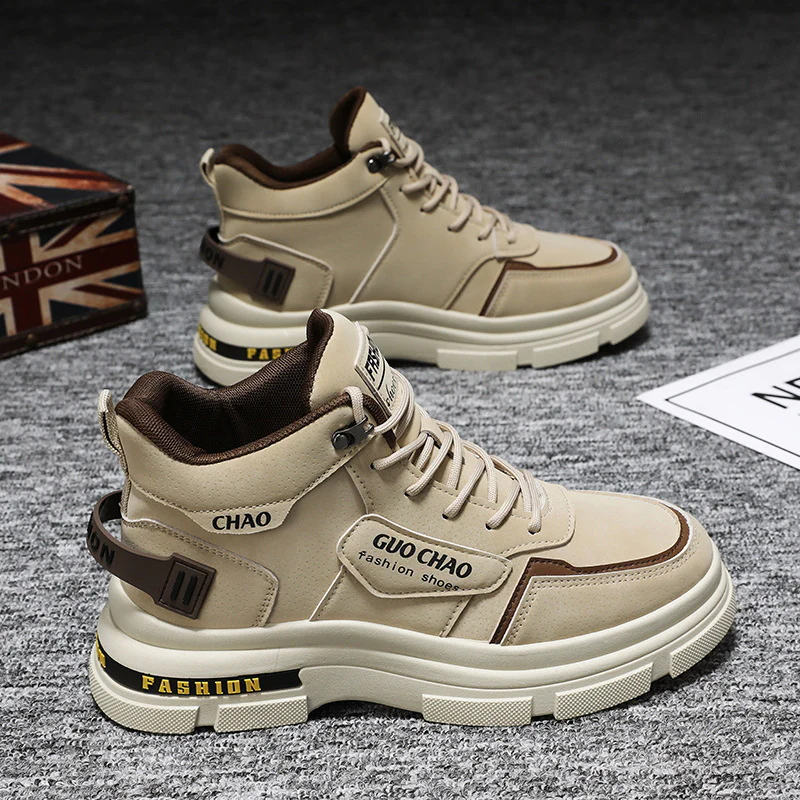 Damen Sportliche High-Top Sneakers mit dämpfendem Sohlenprofil und atmungsaktiver Innensohle Heidi Mode - Image 4