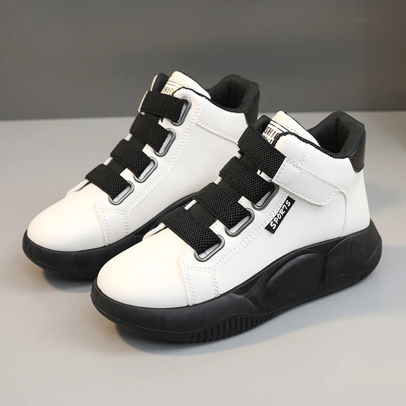 Damen Sportliche High-Top Sneakers mit elastischen Schnürsenkeln Heidi Mode - Image 7