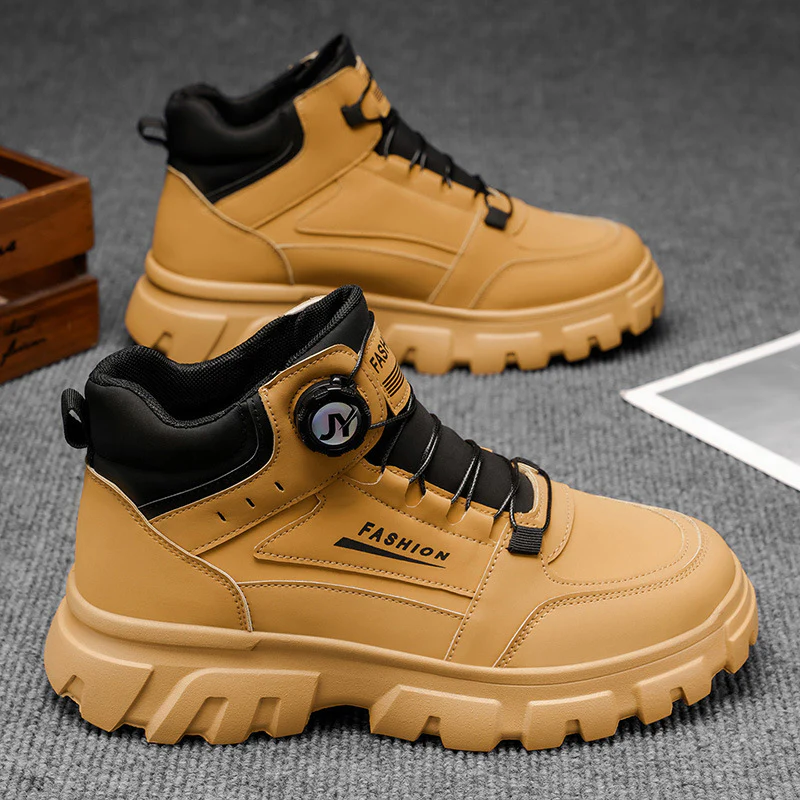 Damen Sportliche High-Top Sneakers mit funktionalem Schnellschnürsystem Heidi Mode