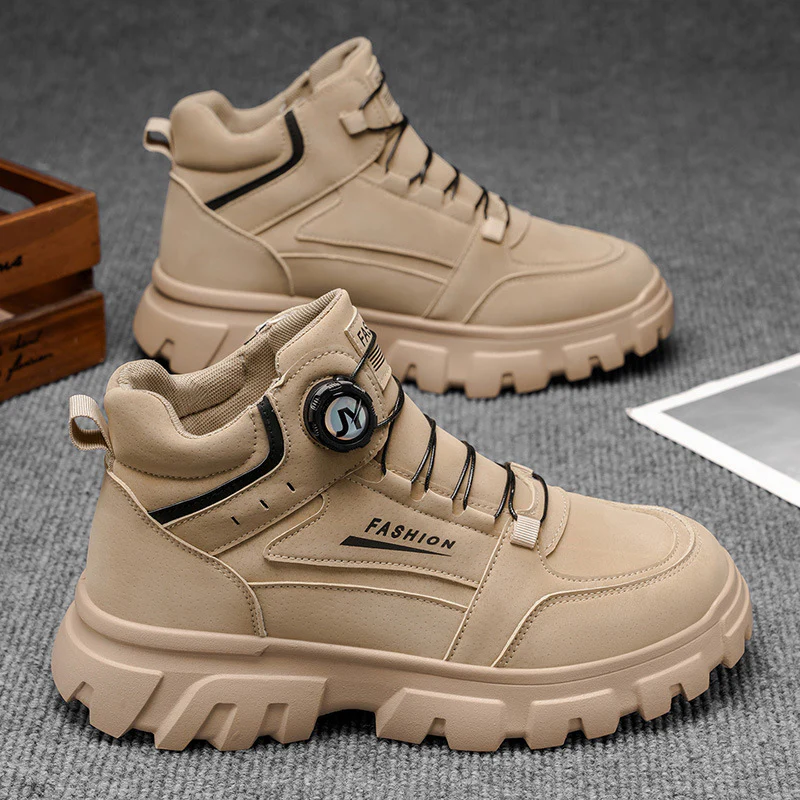 Damen Sportliche High-Top Sneakers mit funktionalem Schnellschnürsystem Heidi Mode - Image 2