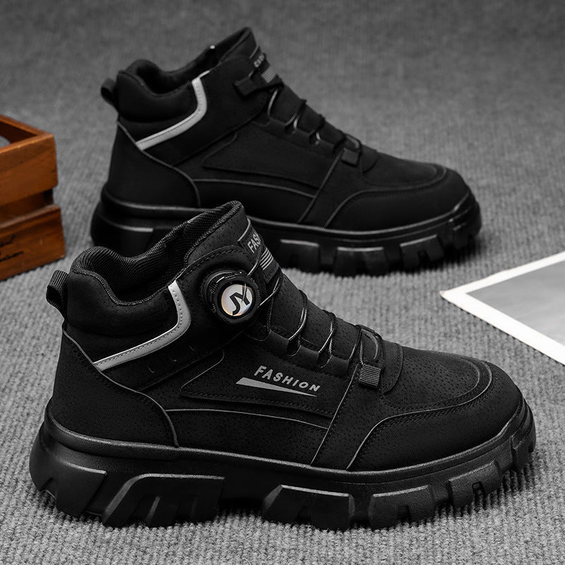 Damen Sportliche High-Top Sneakers mit funktionalem Schnellschnürsystem Heidi Mode - Image 6