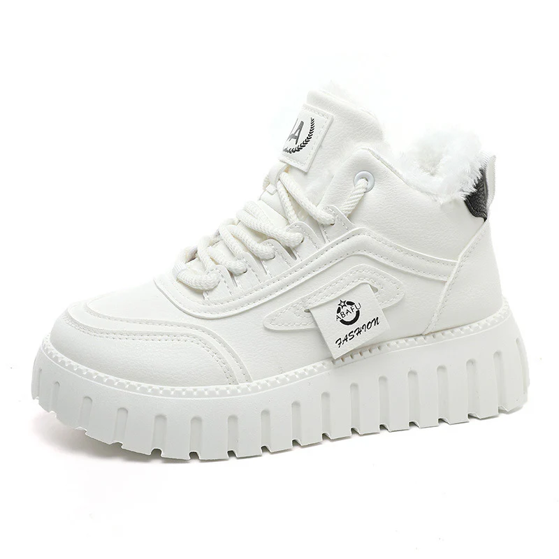 Damen Sportliche High-Top Sneakers mit gefüttertem Innenfutter und rutschfester Laufsohle Heidi Mode - Image 5