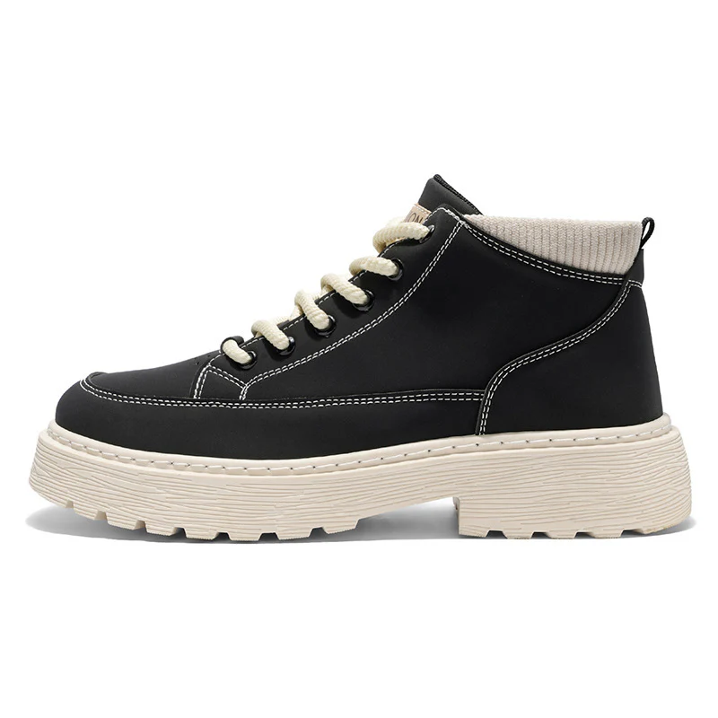 Damen Sportliche High-Top Sneakers mit gepolsterter Ferse und rutschfester Sohle Heidi Mode - Image 5