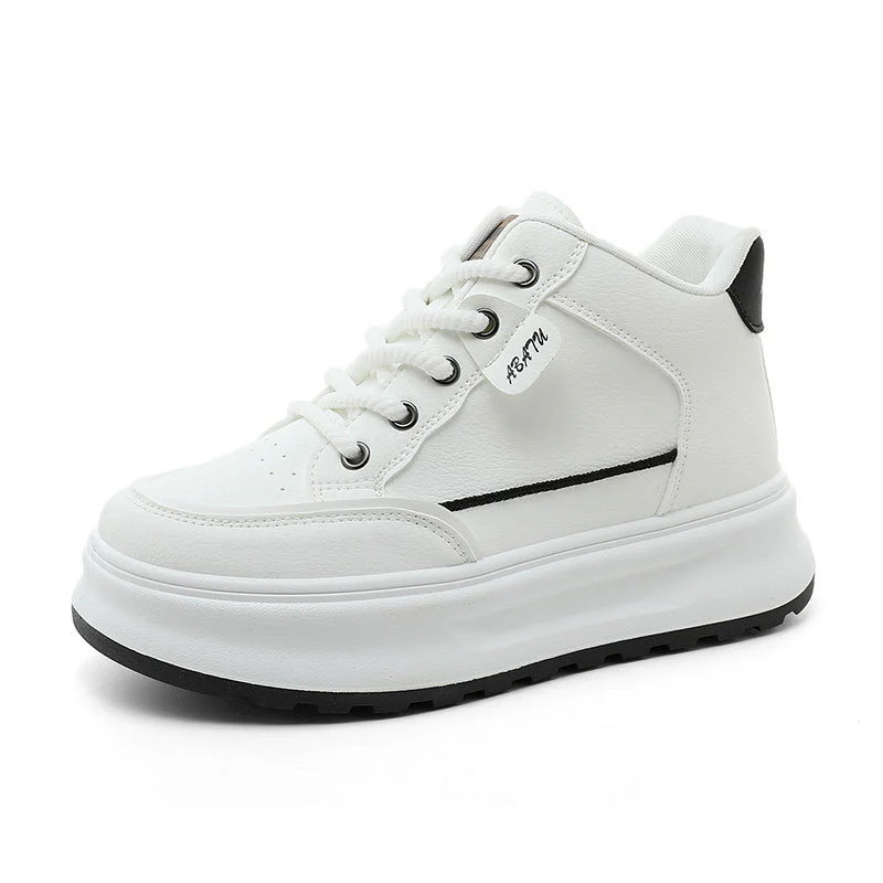 Damen Sportliche High-Top Sneakers mit gepolsterter Sohle und atmungsaktiver Struktur Heidi Mode - Image 5