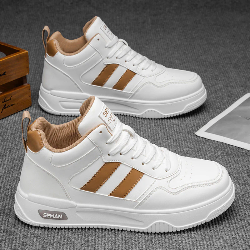 Damen Sportliche High-Top Sneakers mit gepolsterter Sohle und griffigem Profil Heidi Mode - Image 3