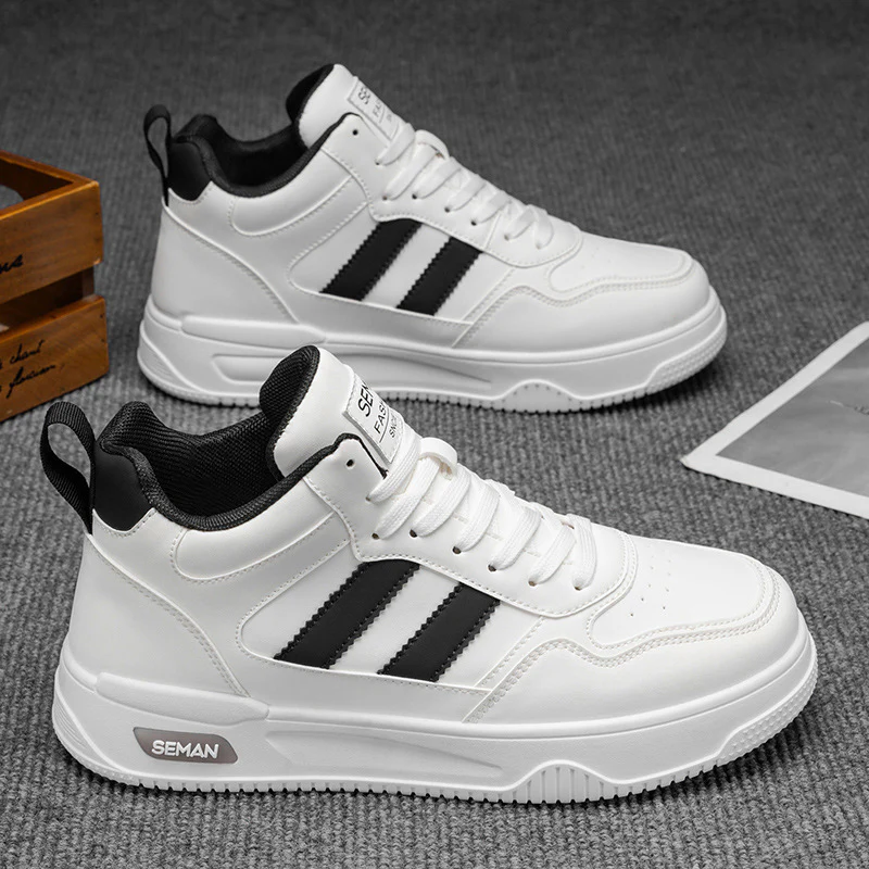 Damen Sportliche High-Top Sneakers mit gepolsterter Sohle und griffigem Profil Heidi Mode - Image 4