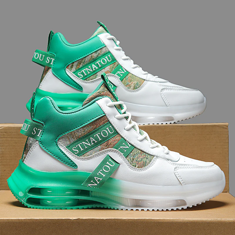 Damen Sportliche High-Top Sneakers mit innovativem Air-Sohlen-System Heidi Mode - Image 2