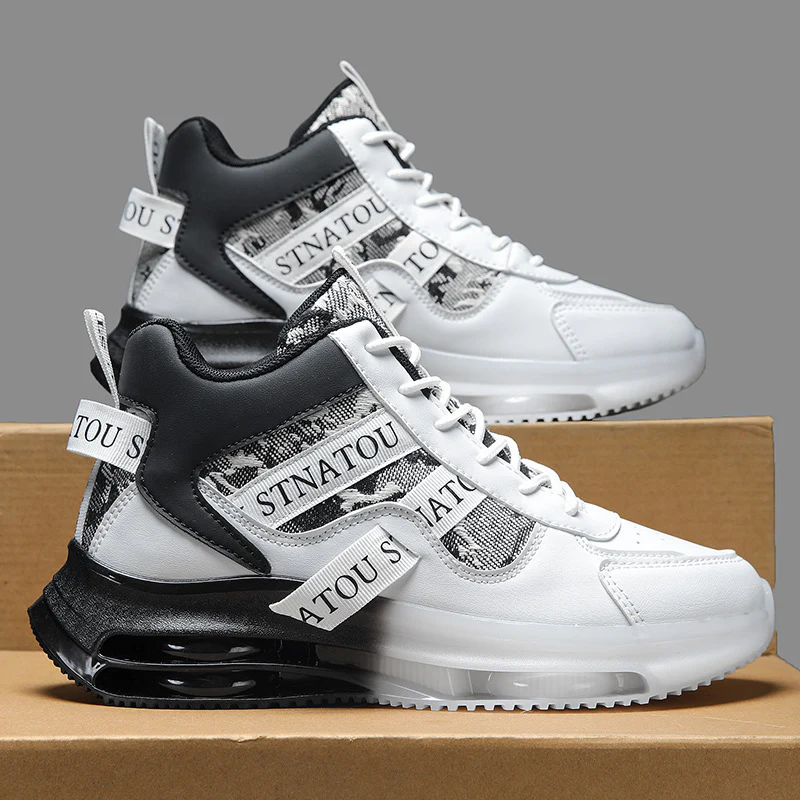 Damen Sportliche High-Top Sneakers mit innovativem Air-Sohlen-System Heidi Mode - Image 3