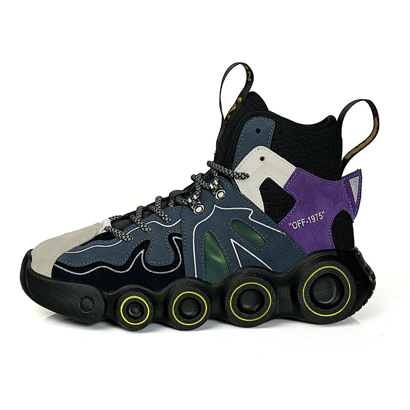 Damen Sportliche High-Top Sneakers mit innovativem Dämpfungssystem Heidi Mode - Image 5
