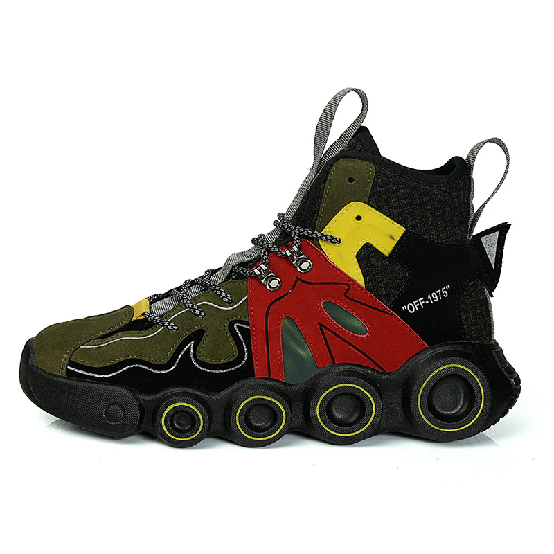 Damen Sportliche High-Top Sneakers mit innovativem Dämpfungssystem Heidi Mode - Image 8