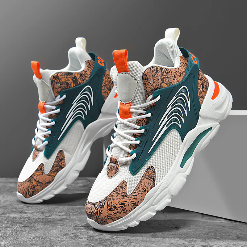 Damen Sportliche High-Top Sneakers mit innovativem Design Heidi Mode - Image 4
