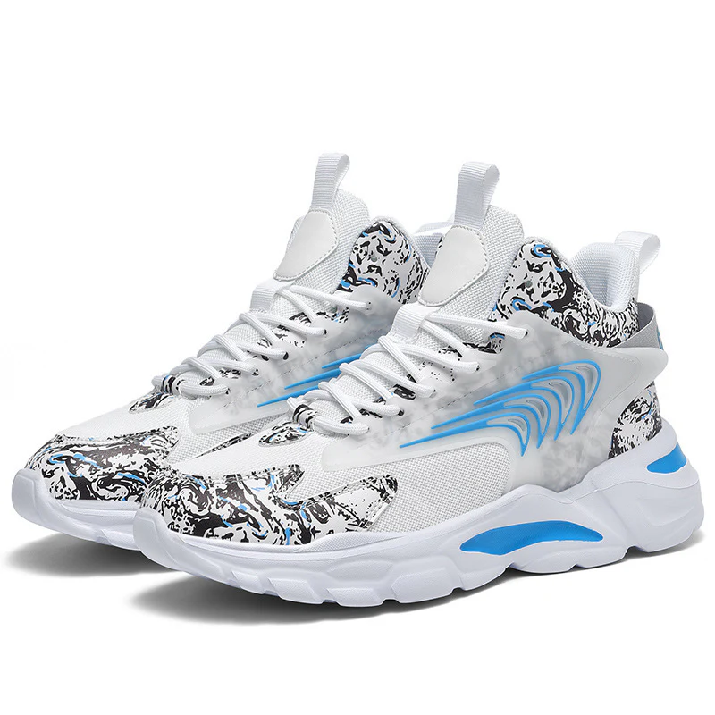 Damen Sportliche High-Top Sneakers mit innovativem Design Heidi Mode - Image 5
