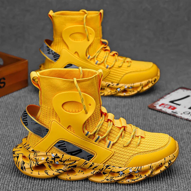 Damen Sportliche High-Top Sneakers mit innovativem Traktionsdesign Heidi Mode - Image 6