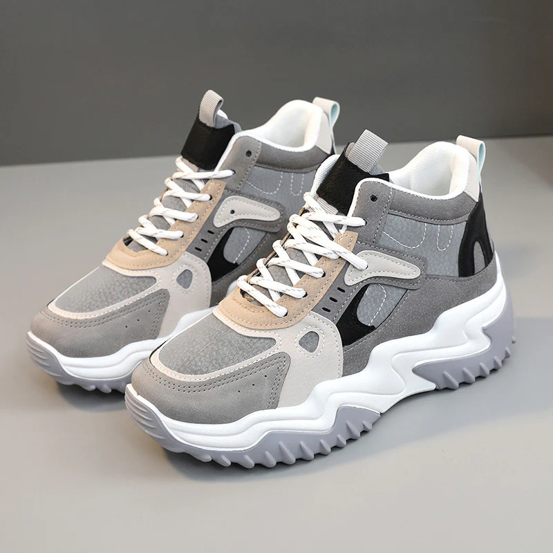 Damen Sportliche High-Top Sneakers mit innovativer Dämpfungstechnologie Heidi Mode - Image 2
