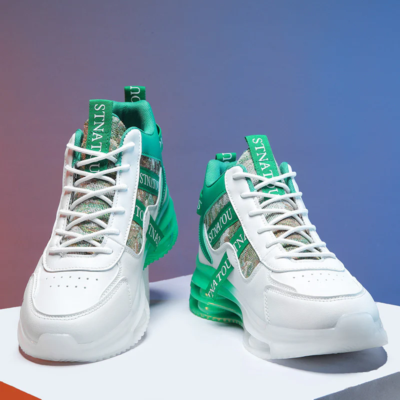 Damen Sportliche High-Top Sneakers mit innovativer Luftpolster-Dämpfung Heidi Mode - Image 2