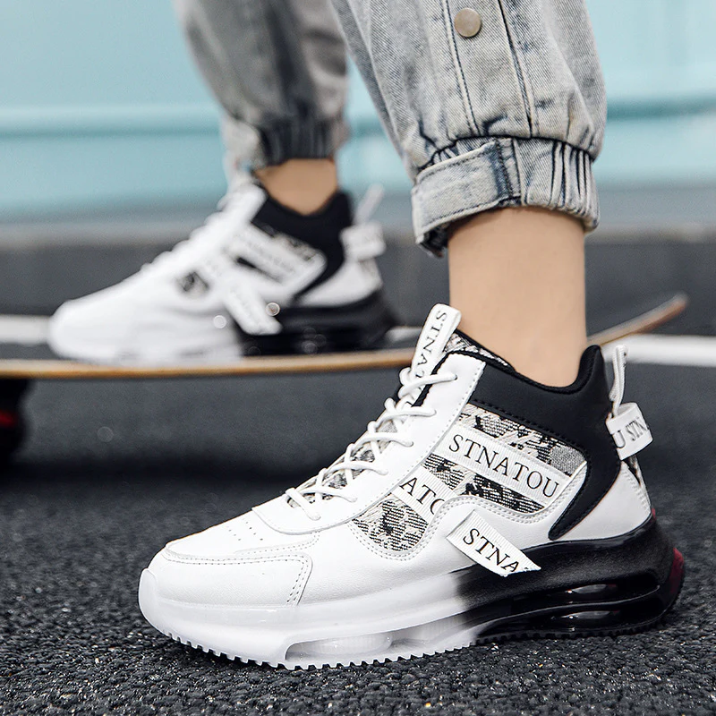 Damen Sportliche High-Top Sneakers mit innovativer Luftpolster-Dämpfung Heidi Mode - Image 3