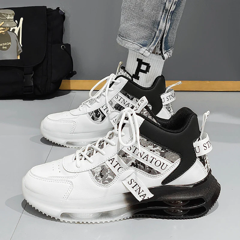Damen Sportliche High-Top Sneakers mit innovativer Luftpolster-Dämpfung Heidi Mode - Image 7
