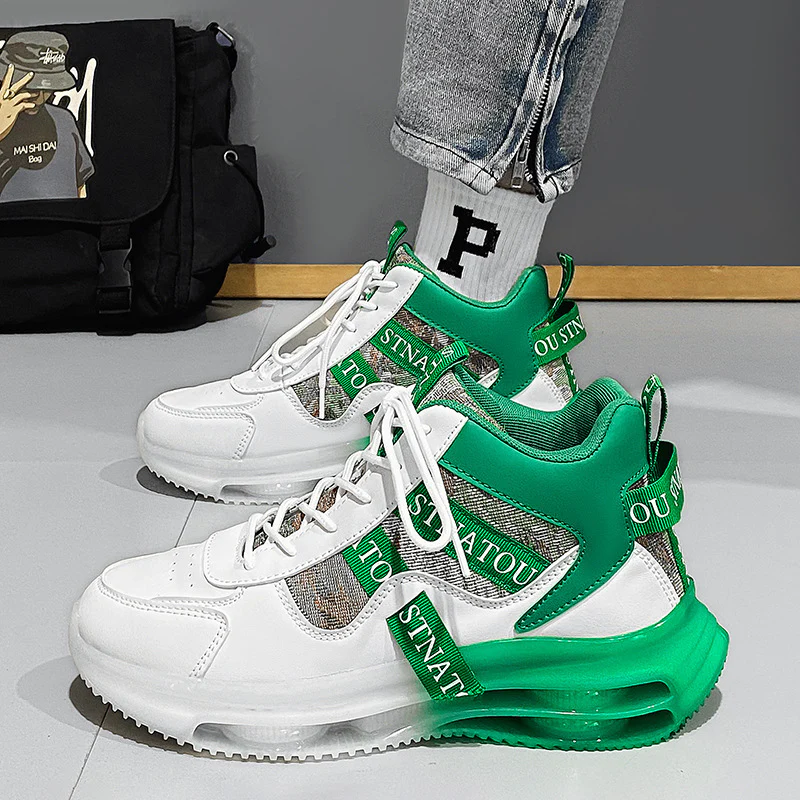 Damen Sportliche High-Top Sneakers mit innovativer Luftpolster-Dämpfung Heidi Mode - Image 8