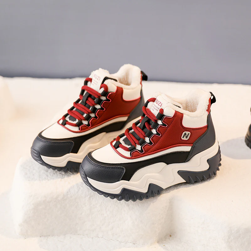 Damen Sportliche High-Top Sneakers mit kuscheligem Innenfutter Heidi Mode - Image 2