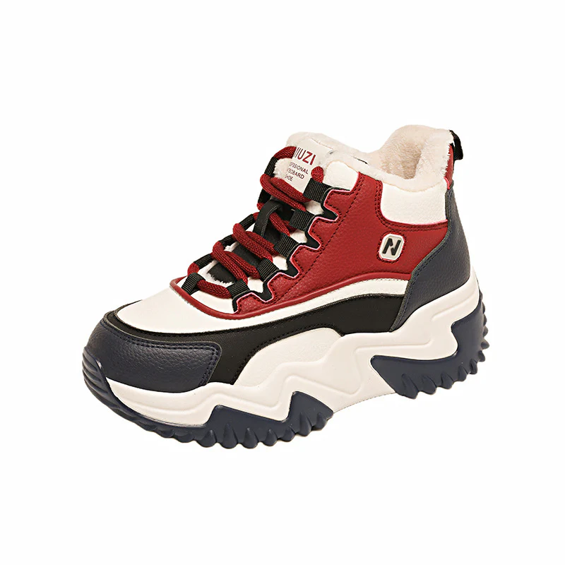 Damen Sportliche High-Top Sneakers mit kuscheligem Innenfutter Heidi Mode - Image 5