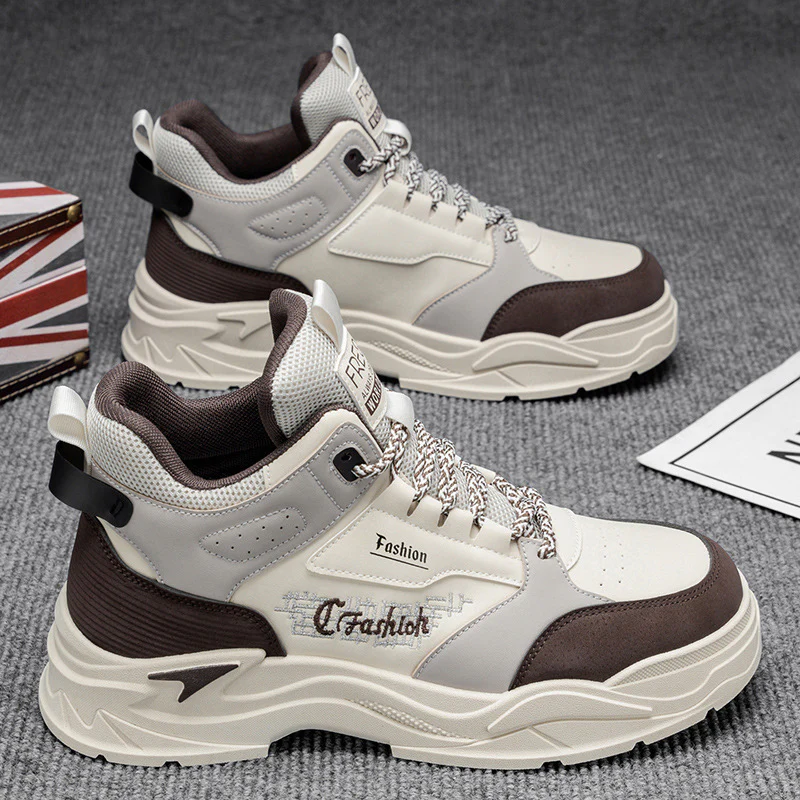 Damen Sportliche High-Top Sneakers mit modernem Design und dämpfender Sohle Heidi Mode - Image 6