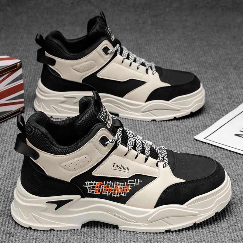 Damen Sportliche High-Top Sneakers mit modernem Design und dämpfender Sohle Heidi Mode - Image 7