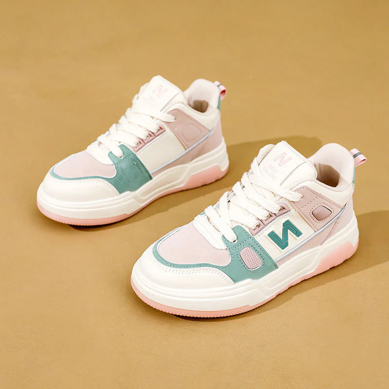 Damen Sportliche High-Top Sneakers mit modischem Design und atmungsaktiver Oberflächenstruktur Heidi Mode - Image 6