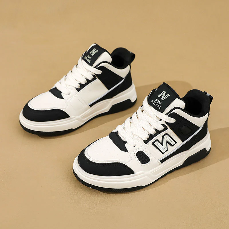 Damen Sportliche High-Top Sneakers mit modischem Design und atmungsaktiver Oberflächenstruktur Heidi Mode - Image 8