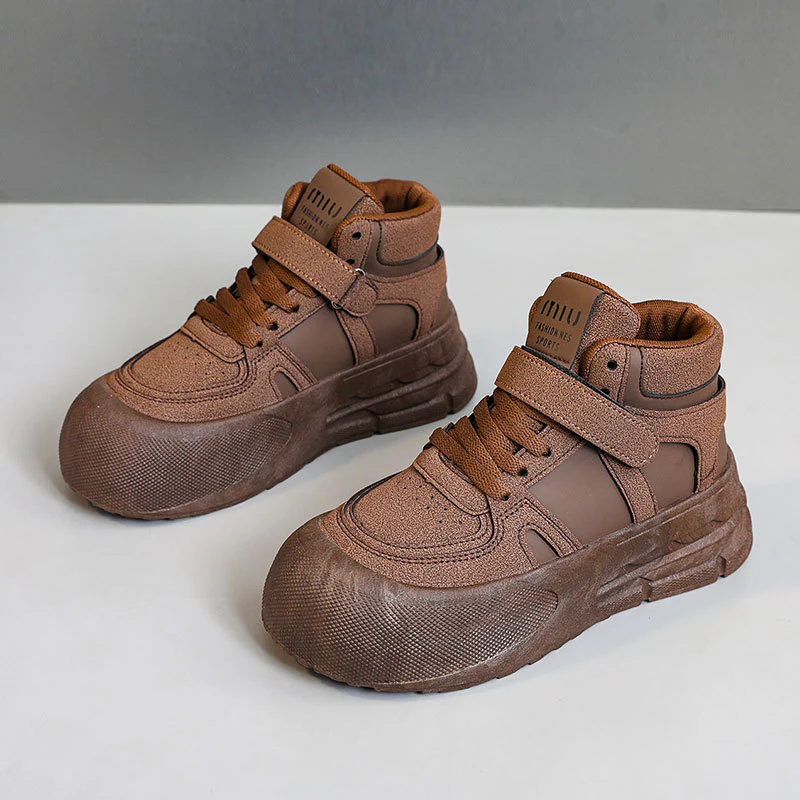 Damen Sportliche High-Top Sneakers mit praktischem Klettverschluss und strapazierfähigem Obermaterial Heidi Mode - Image 6