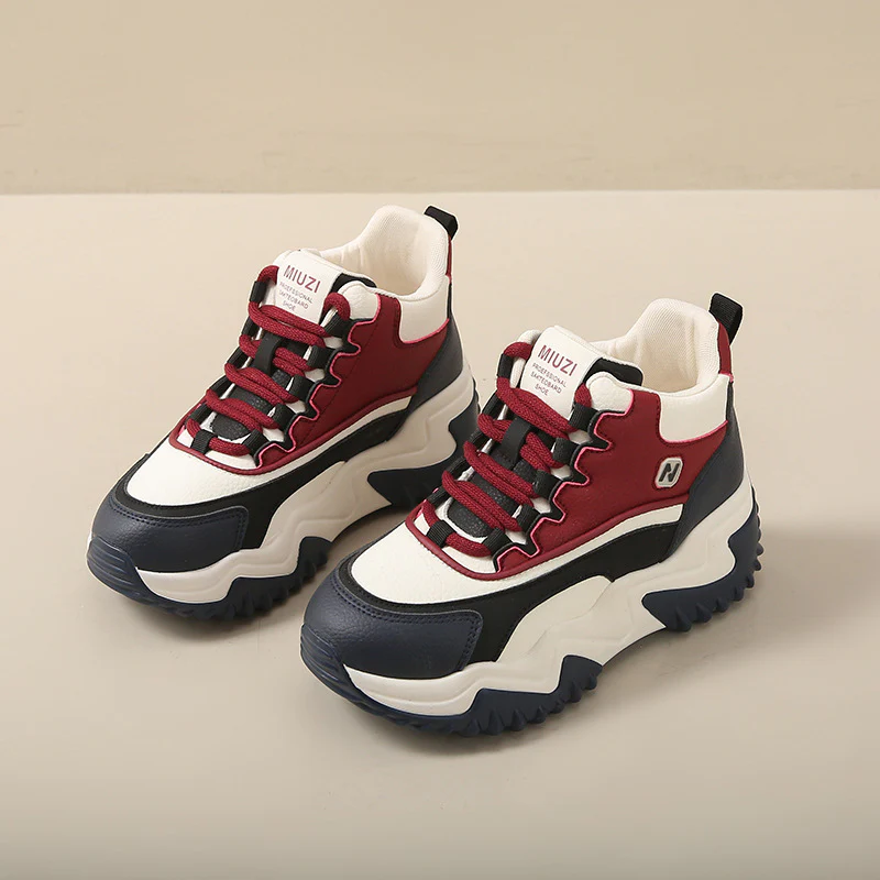 Damen Sportliche High-Top Sneakers mit robustem Profil und dynamischem Design Heidi Mode - Image 2